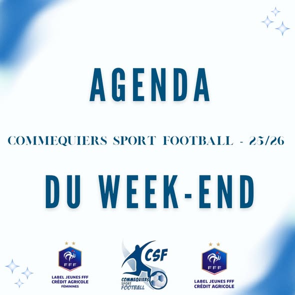Agenda du Week-end du 14 et 15 Mars