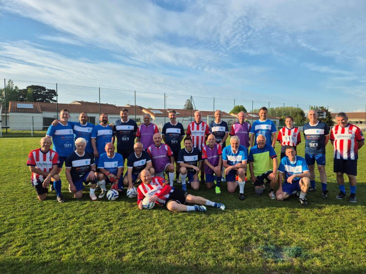 Premier Interclub Foot en marchant à Commequiers
